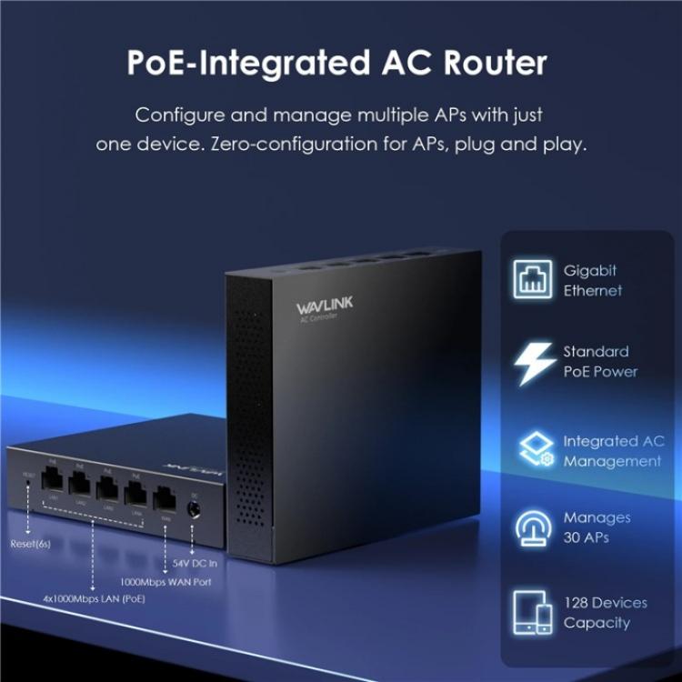 WAVLINK WN701AE IEEE 802.3AF / AT Auto-Discovery Centralized AP Management Poe Switch, US Plug, UK Plug, EU Plug, AU Plug WAVLINK WN701AE IEEE 802.3AF / AT Auto-Discovery Centralized AP Management Poe Switch, US Plug, UK Plug, EU Plug, AU Plug
